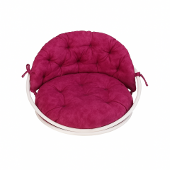 MAKROME SALINCAK MİNDERİ 90 cm - PEMBE