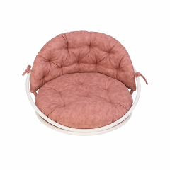 MAKROME SALINCAK MİNDERİ 90 cm - PUDRA