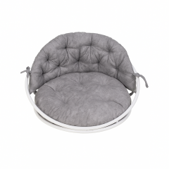 MAKROME SALINCAK MİNDERİ 120 cm - GRİ