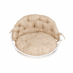MAKROME SALINCAK MİNDERİ 80 cm - BEJ
