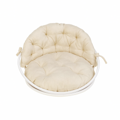 MAKROME SALINCAK MİNDERİ 90 cm - KREM